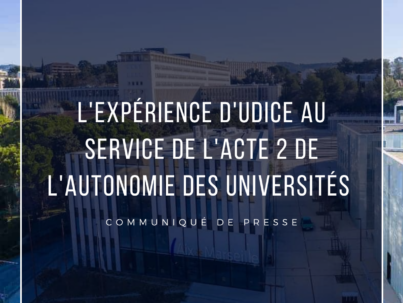 Les membres d’Udice souhaitent mettre à profit leur retour d'expérience pour aboutir à une autonomie accrue des universités (1)