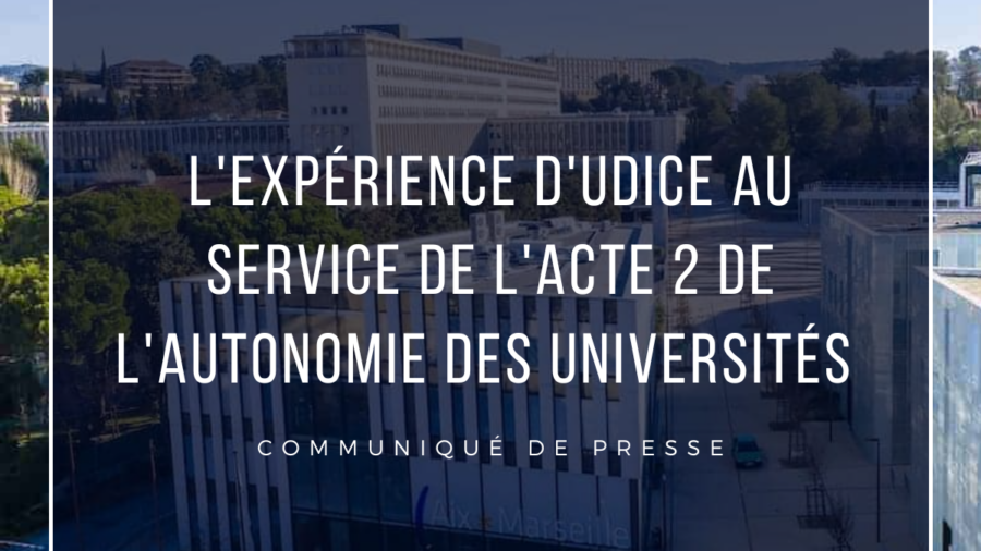 Les membres d’Udice souhaitent mettre à profit leur retour d'expérience pour aboutir à une autonomie accrue des universités (1)